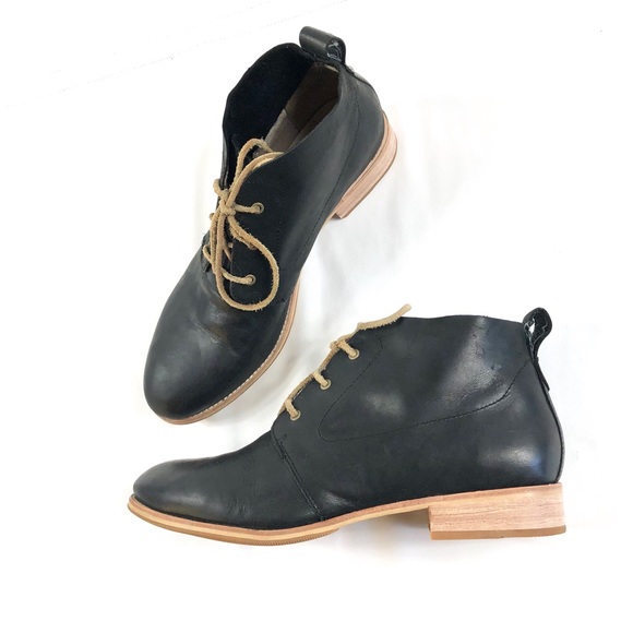 mens black leather chukka boots